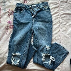 PacSun High Rise Straight Leg Jeans